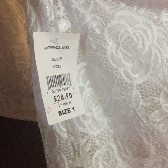 Lace Crop Top and Skirt Set - Picture 5 of 5